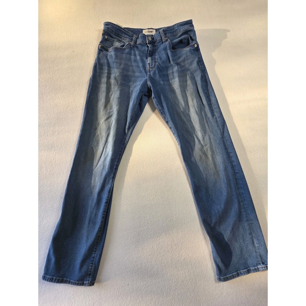 GDW General Denim Works Roam Relaxed Straight Jeans Blue Stretch